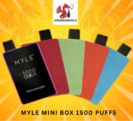 MYLE MINI BOX 1500 PUFFS