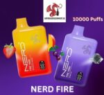 NERD FIRE 10000 PUFFS 20MG NICOTINE DISPOSABLE VAPE UAE