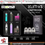 OXVA XLIM PRO V3 POD – PREMIUM REFILLABLE POD IN DUBAI UAE