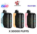 NEW ISGO PARIS X 30000 PUFFS DISPOSABLE VAPE