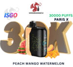 NEW ISGO PARIS X 30000 PUFFS DISPOSABLE VAPE - Image 3